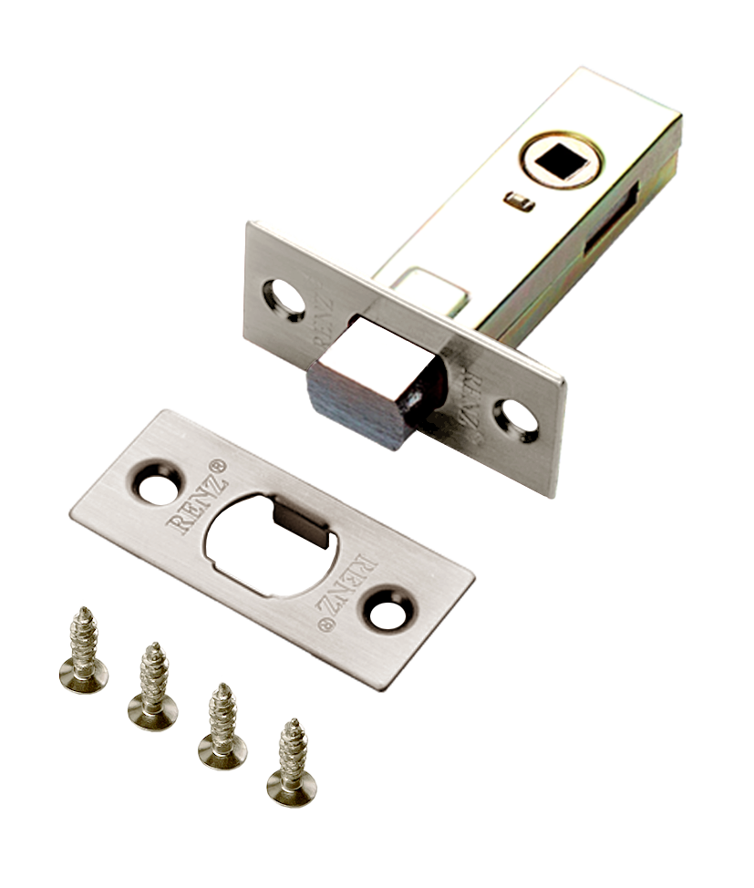 Защелка межкомнатная RENZ INL-BK 45 SN никель матовый