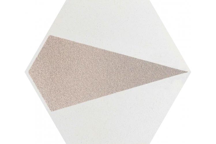 Плитка керамическая Paradyz Esagon Concrete Silver C настенная 19,8х17,1