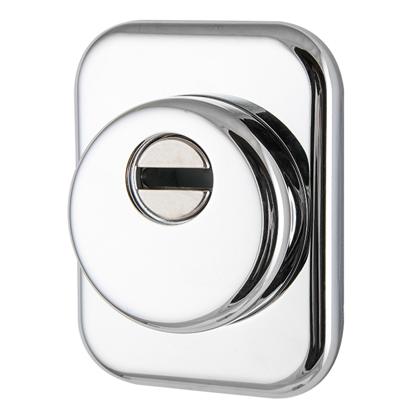 Броненакладка на ЦМ квадрат от вырывания Armadillo 25 мм ET/ATC-Protector 1-25(SQ) CP-8 хром