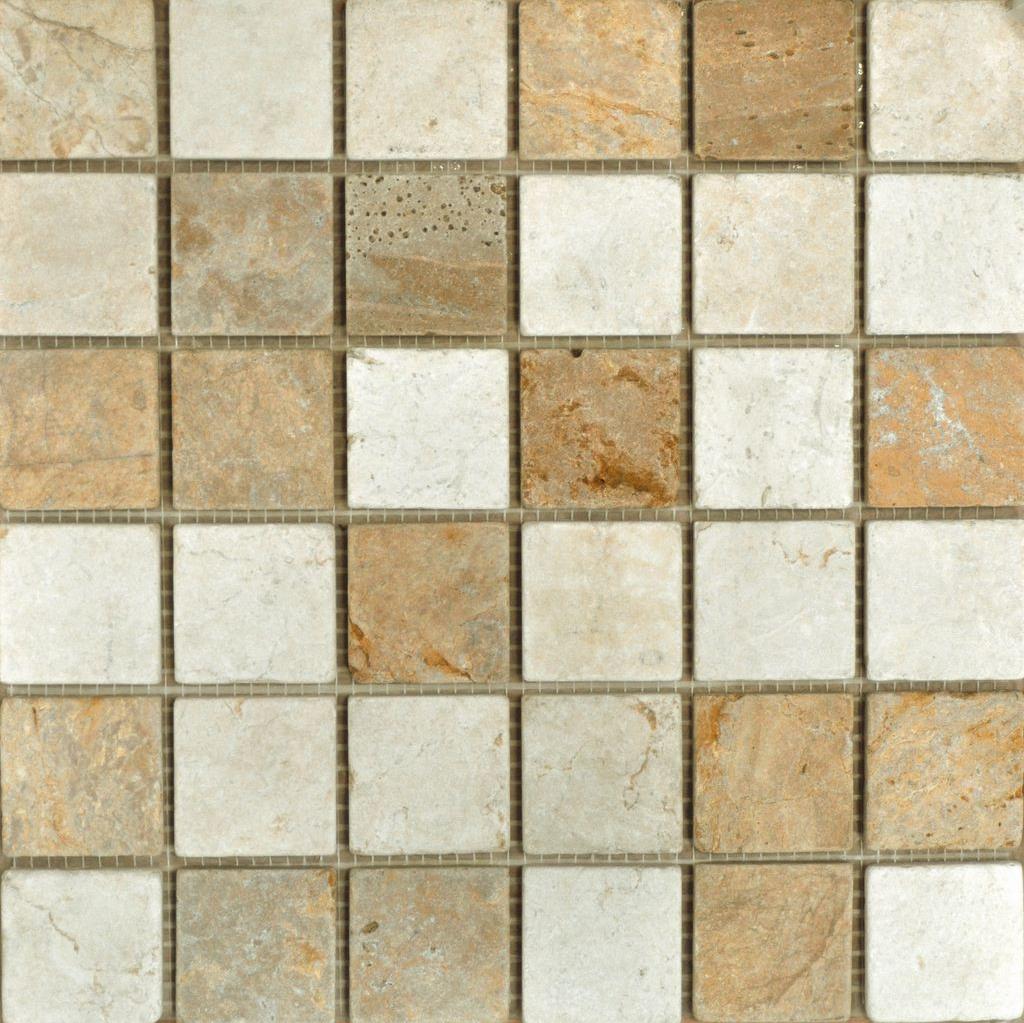 Мозаика Q-Stones из камня QS-030-48T/10 30,5х30,5