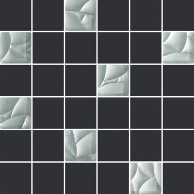 Плитка керамическая Paradyz Esten Grafit/Silver чип 48х48 29,8х29,8