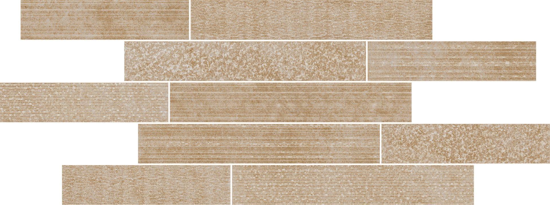 Керамогранит Italon Materia Brick Multiline Warm 610110000248 декор 79,6х29,6