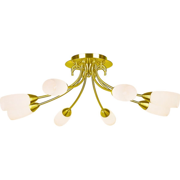 Потолочная люстра N-Light PX-0041 PX-0041/8A satin gold