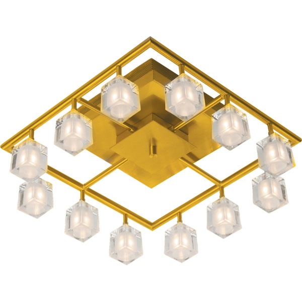 Люстра потолочная N-Light P-800/12 satin gold