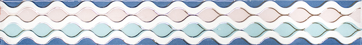 Бордюр LB-CERAMICS Парижанка Фантазия 1506-0256 7х60