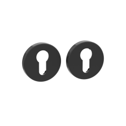 Накладка Punto (Пунто) под цилиндр ET.R.EST.R52 BL-24 черный