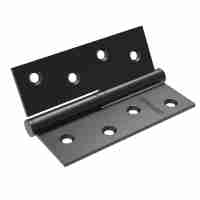 Комплект 8 шт. - Петля Fuaro (Фуаро) съемная IN4430SL-BL BL левая (413/BL-4 100x75x2,5) черный матовый БЛИСТЕР