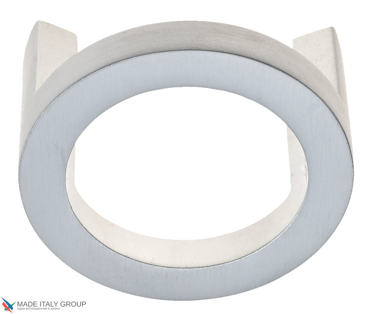 Ручка кнопка модерн COLOMBO DESIGN F517/3-CM матовый хром