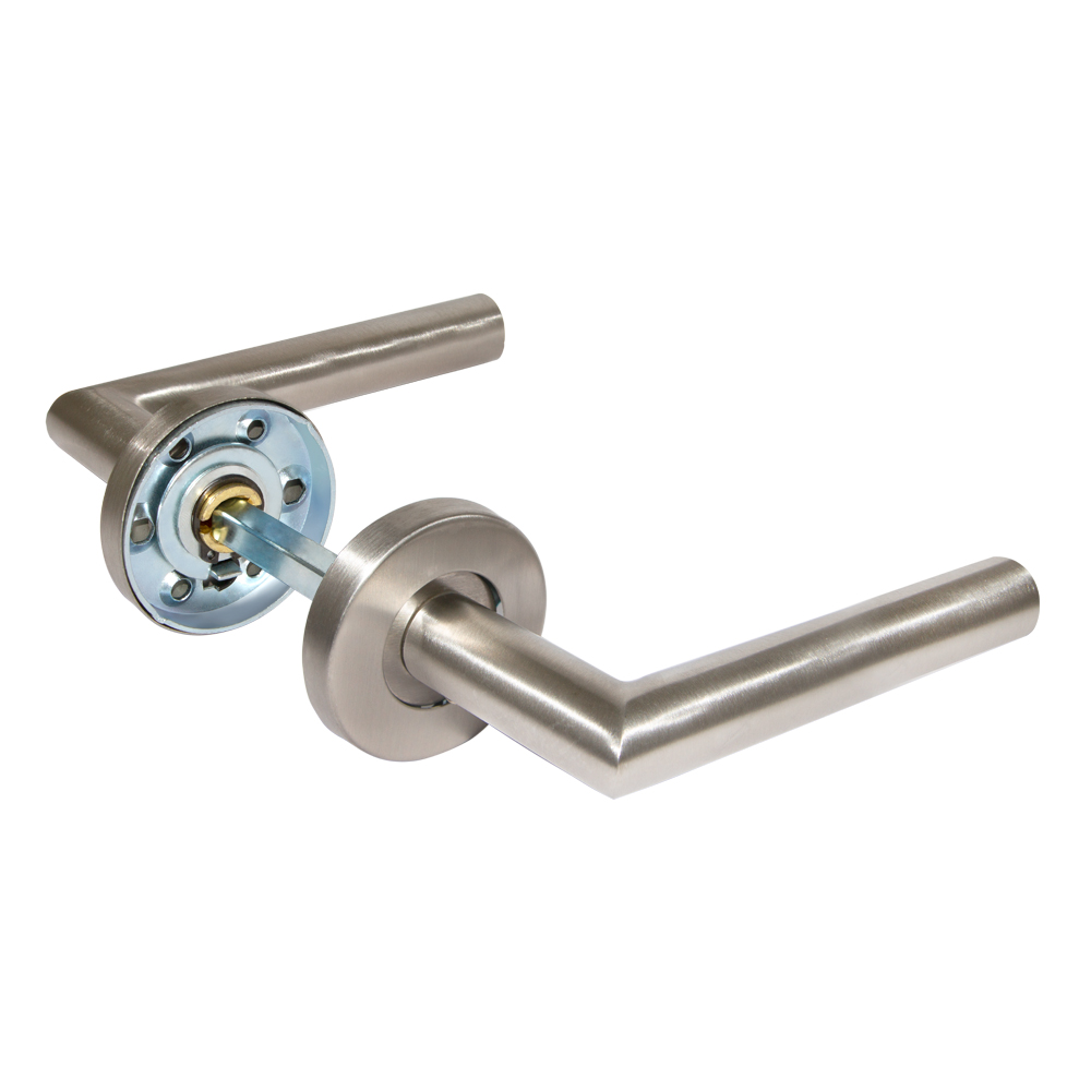 Ручка дверная межкомнатная Fuaro DSS-0204/19 (нержавейка 201), квадрат 8x110 мм