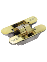 Петля скрытая Morelli HH-1 PG врезная с 3D-регулировкой вес полотна до 40 кг, цвет золото