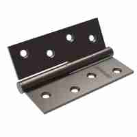 Комплект 8 шт. - Петля Fuaro (Фуаро) съемная IN4430SL-BL GR левая (413/BL-4 100x75x2,5) графит БЛИСТЕР