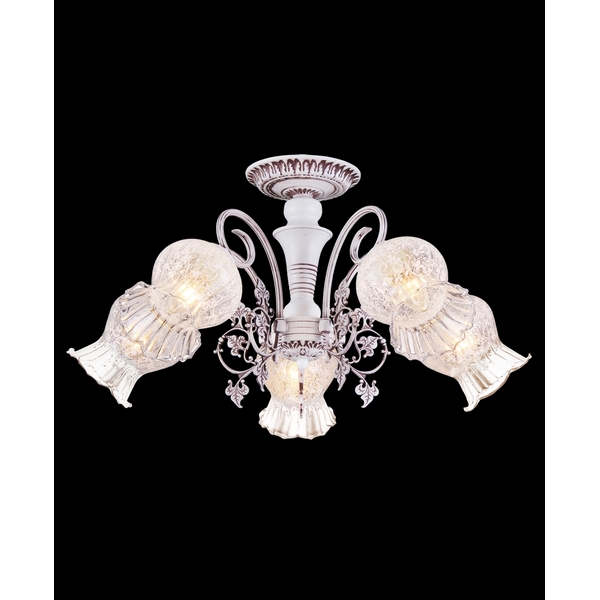 Потолочная люстра Natali Kovaltseva 11429 11429/5С COFFEE IVORY