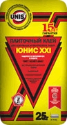 Клеевая смесь Юнис XXI 25кг.