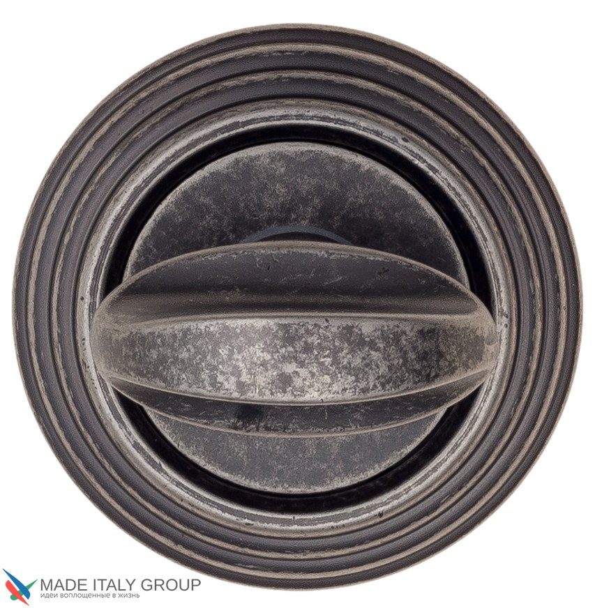 Фиксатор поворотный Venezia WC-2 D8 античное серебро