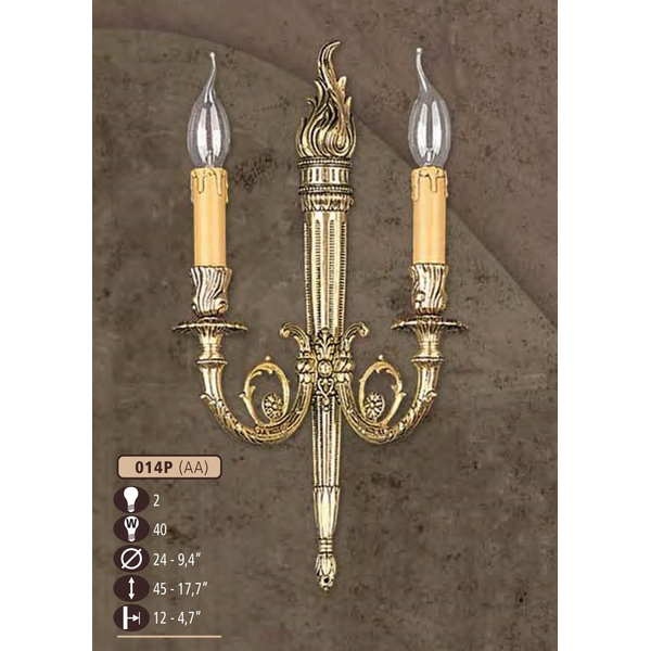 Бра Riperlamp 014P/2 AA
