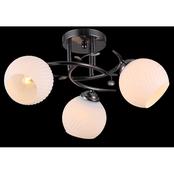 Потолочная люстра Natali Kovaltseva 11469 11469/3C DARK CHROME