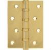 Петля дверная универсальная стальная Adden Bau 100X70X2.5 4BB Polish Gold золото