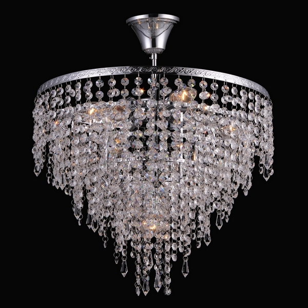 Потолочная люстра Natali Kovaltseva Nice NICE 70024-6+1C CHROME