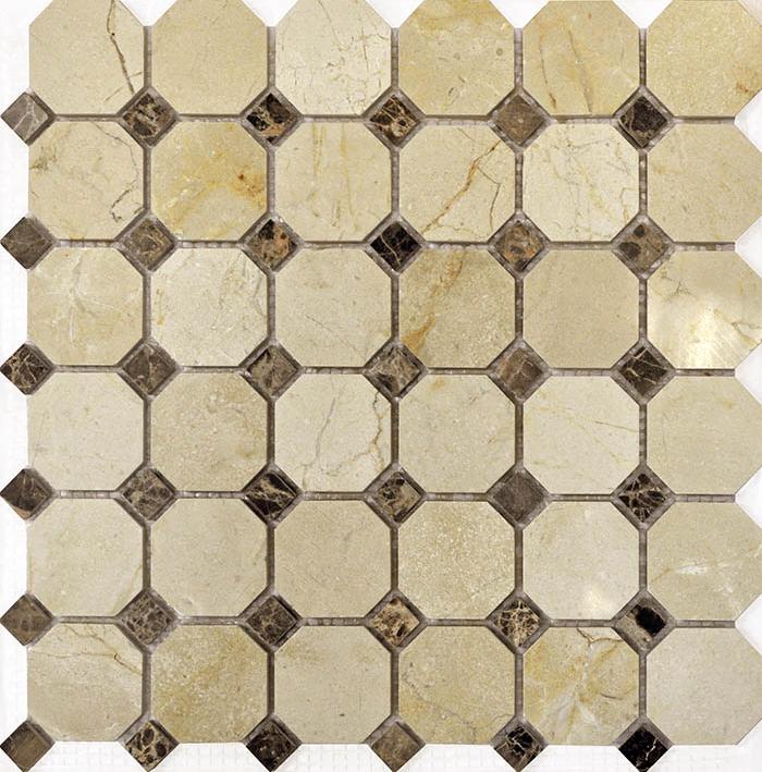 Мозаика Q-Stones из камня QS-092-48P/10 30,5х30,5