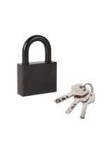 Замок Punto (Пунто) навесной PK-1540 3 key диск.ключ.