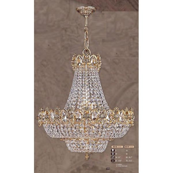 Люстра подвесная Riperlamp 051F/10 AA ASFOUR