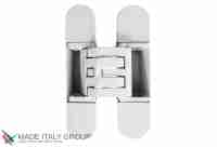 Kubica HYBRID 6360 38 BI петля скрытая универсальная асимметричная, цвет БЕЛЫЙ (60 kg)