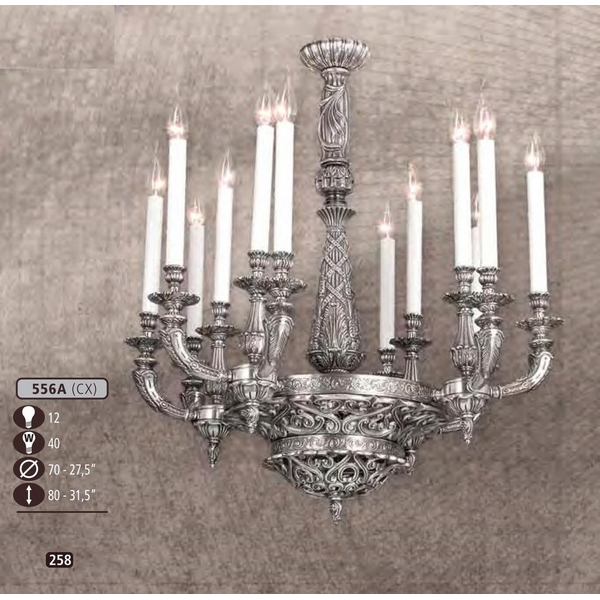 Люстра потолочная Riperlamp 556A/12 CX