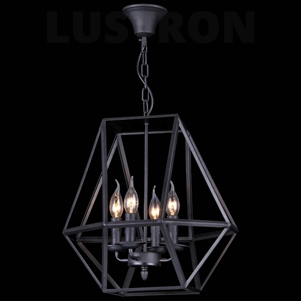 Люстра подвесная Natali Kovaltseva LOFT LUX 11481/4P BRASS