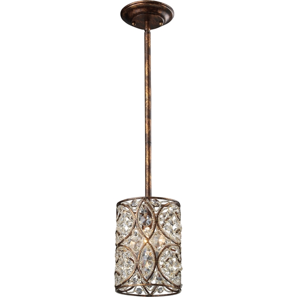 Светильник подвесной N-Light 623-01-06 spanish bronze