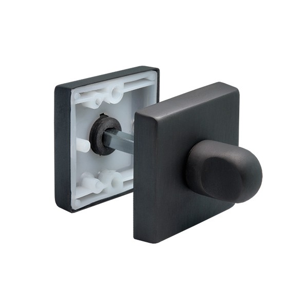 Завертка дверная сантехническая Morelli Luxury ECO LUX-WC-Q NERO