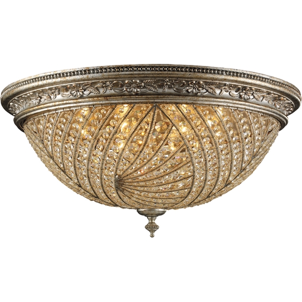 Светильник потолочный круглый N-Light 6232/12 sunset silver