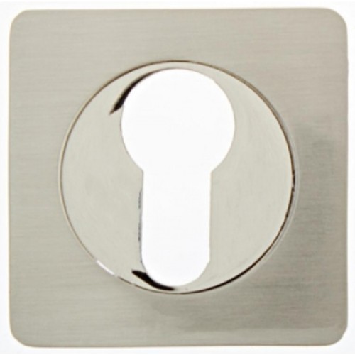 Накладка на цилиндр RENZ INET 02 SN/NP ник.мат./ник.бл. КВ