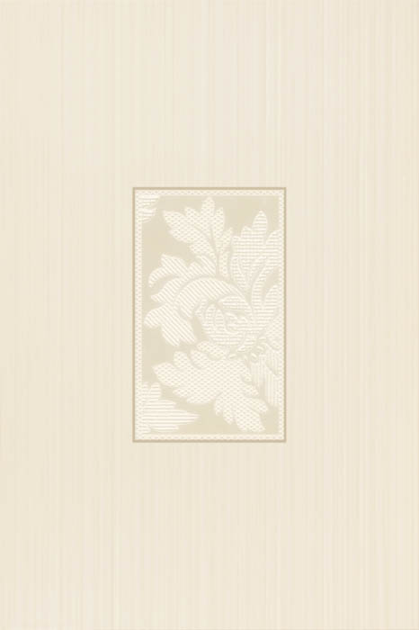 Плитка керамическая Domino Ilustre Dec. Rosemary 2 Cream декор 33,3х50