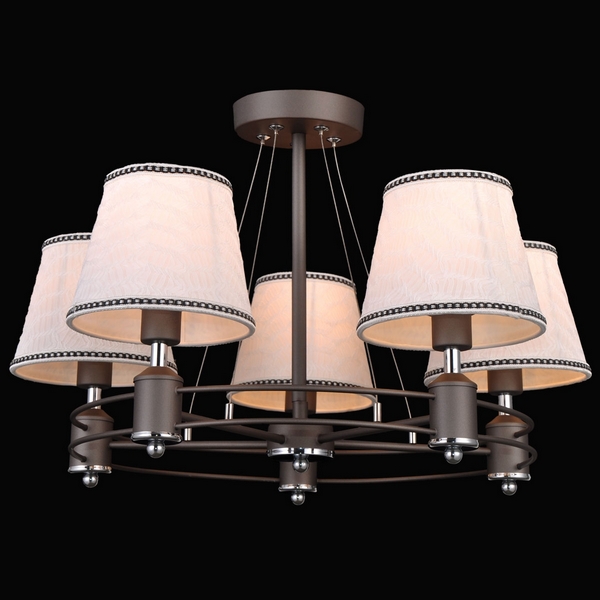 Потолочная люстра Natali Kovaltseva Lord LORD 75095/5C ANTIQUE GRAY