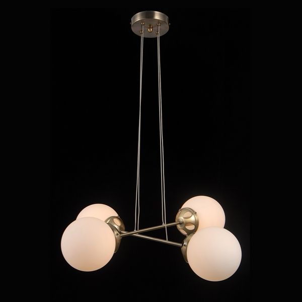 Светильник подвесной Natali Kovaltseva MOLECULE 81047-4C ANTIQUE BRASS