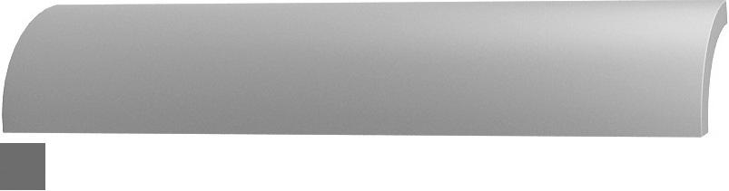 Плитка керамическая Paradyz Inwesta Gamma Grafitowa Profil wypukly B Glossy бордюр 19,8х0,3