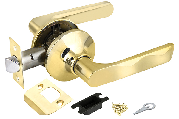 Ручка защелка 624/BL PB-P (золото) без фик.