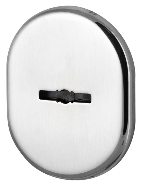 Накладка на сувальдный замок со шторкой Armadillo PS-DEC CT (ATC Protector 1) CP-8 хром