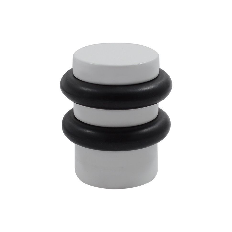 Упор дверной напольный Colombo CD412 BI матовый белый