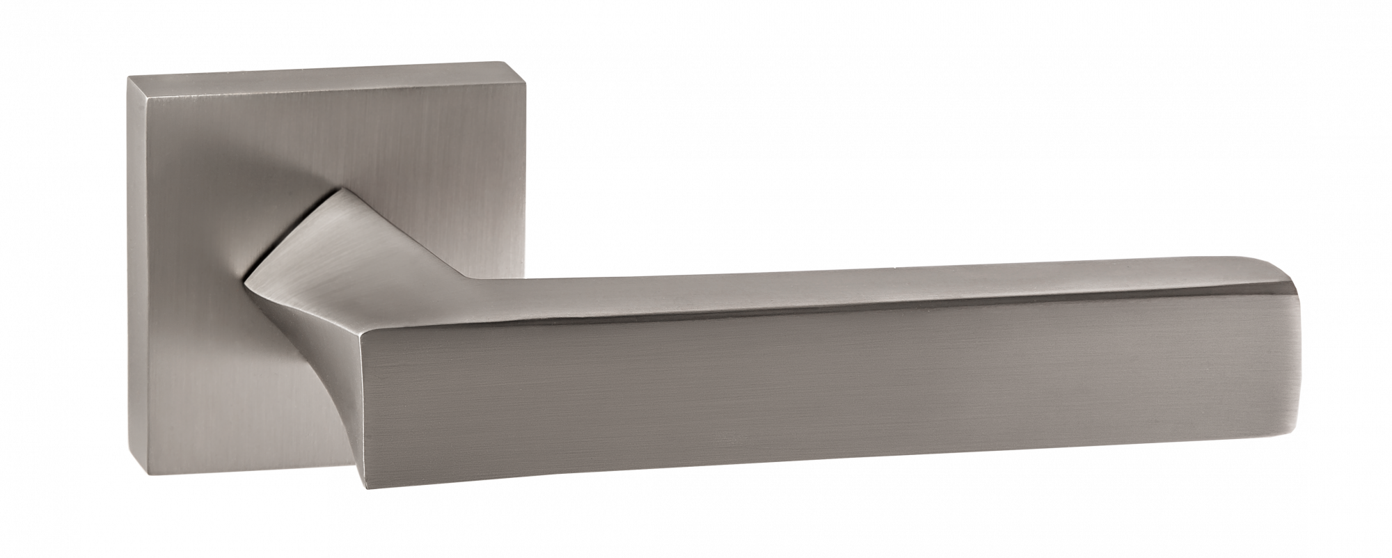 Ручки дверные RENZ INDH 302-03 MSN Равенна никель супер матовый