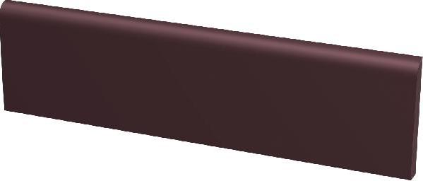Плитка клинкерная цоколь Paradyz Natural Brown Plain 30х8,1