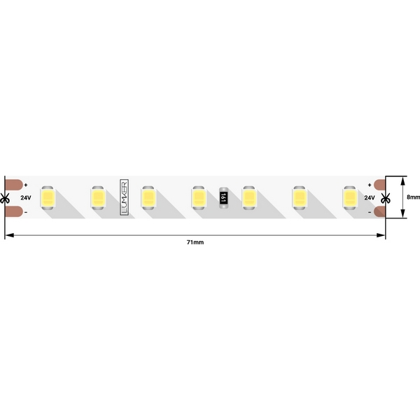 Светодиодная лента DesignLed LUX DSG298-24-WW-33