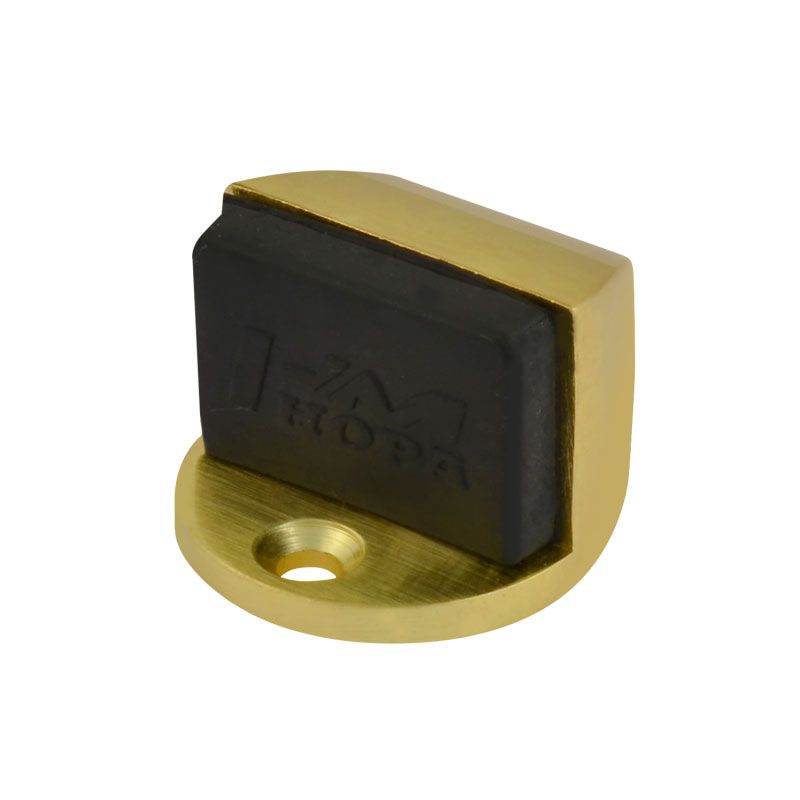 Ограничитель дверной напольный НОРА-М 107 золото матовое