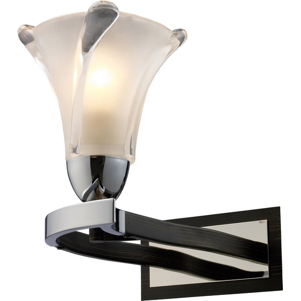 Бра N-Light 470-01-11 chrome + dark wengue