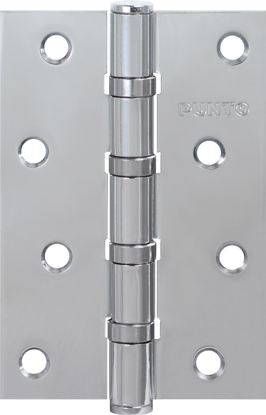 Петля дверная стальная универсальная Punto 4B/HD 100 CP (хром)