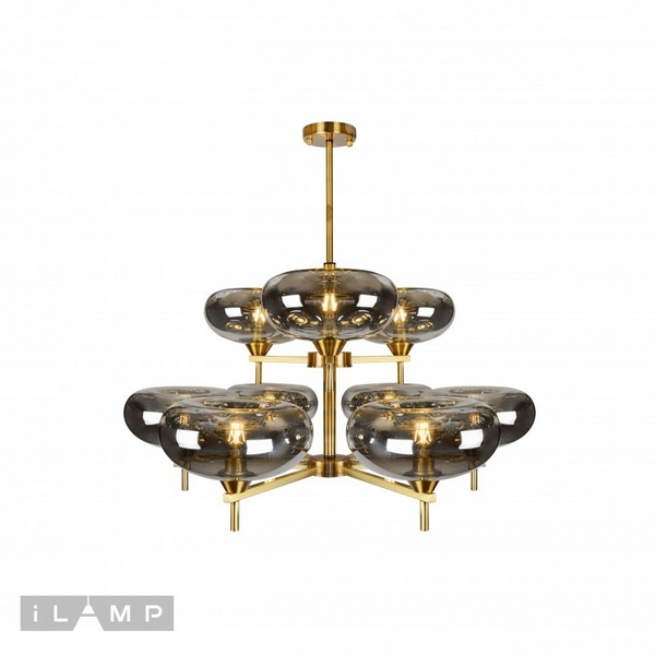 Потолочная люстра iLamp Rivoli 6607/9 GD
