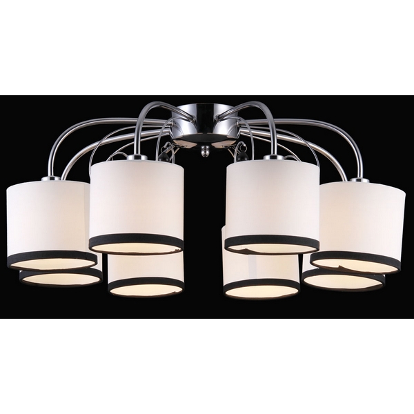 Люстра потолочная Natali Kovaltseva Girona 75041-8C CHROME