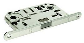 Замок дверной межкомнатный сантехнический Morelli M1895 SN никель магнитный