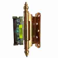 Петля скрытая Simonswerk BAKA Protect 4010 3D FD ZK до 160 кг (3 петли) латунь полированная