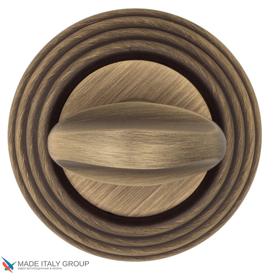 Фиксатор поворотный Venezia WC-2 D8 матовая бронза